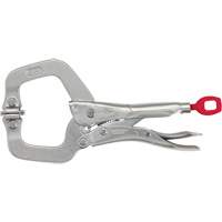 Pince-&eacute;tau en C &agrave; m&acirc;choires pivotantes Torque Lock, Longueur 6", Pinces serre-joints Absolute Business Supply