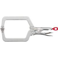 Pince-&eacute;tau en C &agrave; m&acirc;choires pivotantes Torque Lock, Longueur 9", Pinces serre-joints Absolute Business Supply