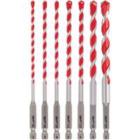 Jeu de forets pour perceuse &agrave; percussion Shockwave, 7 morceaux, Carbure Absolute Business Supply