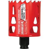 Scie cloche pour bois et m&eacute;tal, 2-3/8", Profondeur de la coupe 2-3/8", Carbure Absolute Business Supply