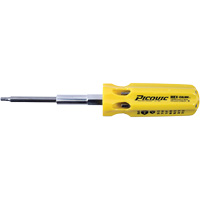 Tournevis multi-embouts SAE Hex-Calibre, Prise Plastique Absolute Business Supply