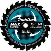 Carbide-Tipped Max Efficiency Framing Circular Saw Blade, 7-1/4", 24 Teeth, Wood Use Absolute Business Supply