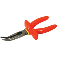 Needle Nose 45° Curved With Cutter Pliers Absolute Business Supply