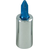 Douille tournevis &agrave; embout bleu, Phillips, #2, Prise 1/4" Absolute Business Supply
