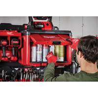 Packout Tool Cabinet, 15" x 15" x 20", Black/Red Absolute Business Supply
