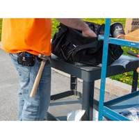 Porte-outil &agrave; anneau en acier, Support pour marteau, Cuir, 0 Poches Absolute Business Supply