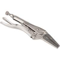 Locking Pliers with Wire Cutter, 6-1/2" Length, Long Nose Absolute Business Supply