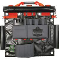 Arsenal 5710 Bucket Truck Tool Board with Tool Tethering Attachment Points, Nylon, 8 Pockets, Grey Absolute Business Supply
