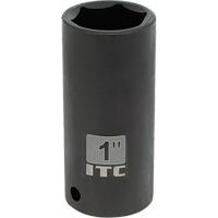 Socket, Impact, 1-1/8", 1/2" Drive, 6 Points Absolute Business Supply