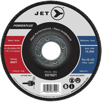Meule &agrave; tronçonner PowerPlus A60T, 4-1/2" x 3/64", Arbre de 7/8", Type 27, 13 300 Tr/min Absolute Business Supply
