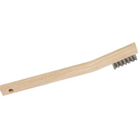 3MHSS Mini brosse &agrave; gratter en fil m&eacute;tallique, Acier inoxydable, 3 x 7 rangs de fils, Longueur 7-3/4" Absolute Business Supply