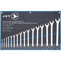 LCWS-16S Long Pattern Combination Wrench Sets, Combination, 16 Pieces, Imperial Absolute Business Supply
