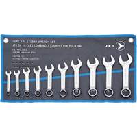SCWS-10S Stubby Wrench Sets, Combination, 10 Pieces, Imperial Absolute Business Supply