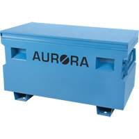 Coffre &agrave; outils de chantier, 48" x 24" x 27-3/5", Acier, Bleu Absolute Business Supply