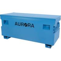 Coffre &agrave; outils de chantier, 60" x 24" x 27-1/2", Acier, Bleu Absolute Business Supply