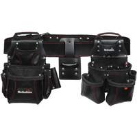 4-Piece Pro-Framer's Combo System, Leather, Black Absolute Business Supply