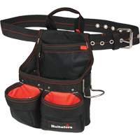 Framer's Nail & Tool Bag, Ballistic Polyester, Black Absolute Business Supply
