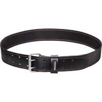 2" Work Belt, Leather, Black Absolute Business Supply