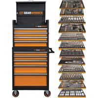 Rangement & jeu d'outils pour m&eacute;canicien, 791 morceaux Absolute Business Supply