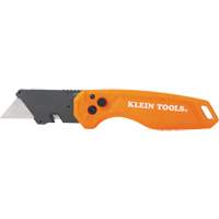 Couteau utilitaire pliant, 1" lame, lame en Acier, poign&eacute;e en Plastique Absolute Business Supply
