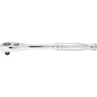 90-Tooth Quick Release Teardrop Ratchet, 3/8" Drive, Ergonomic Handle Absolute Business Supply