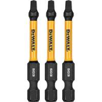 Forets pour tournevis &agrave; chocs FLEXTORQ 3 mcx, Carr&eacute;e, #3, Prise 1/4" Absolute Business Supply