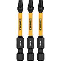 Forets pour tournevis &agrave; chocs FLEXTORQ 3 mcx, Torx, T-20, Prise 1/4" Absolute Business Supply
