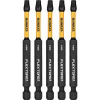 Forets pour tournevis &agrave; chocs FLEXTORQ 5 mcx, Torx, T-25, Prise 1/4" Absolute Business Supply