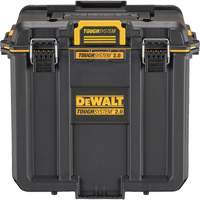 Boîte &agrave; outils compacte et profonde ToughSystem 2.0, 10" x 15-7/20" x 13-4/5", Noir/Jaune Absolute Business Supply