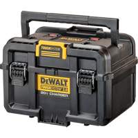 Chargeur 20V &agrave; deux ports ToughSystem 2.0, 14" x 15" x 9", Noir/Jaune Absolute Business Supply
