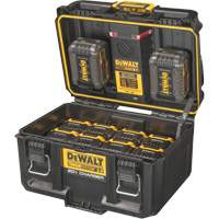 Chargeur 20V &agrave; deux ports ToughSystem 2.0, 14" x 15" x 9", Noir/Jaune Absolute Business Supply