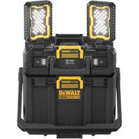 Baladeuse ajustable ToughSystem 2.0 avec rangement, 16" x 11" x 14", Noir/Jaune Absolute Business Supply