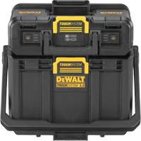 Baladeuse ajustable ToughSystem 2.0 avec rangement, 16" x 11" x 14", Noir/Jaune Absolute Business Supply