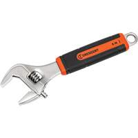 Adjustable Wrench, 6" L, 26 mm/1-4/5" Max Width, Chrome/Polished Absolute Business Supply