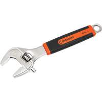 Adjustable Wrench, 10" L, 2-7/10"/38 mm Max Width, Chrome/Polished Absolute Business Supply