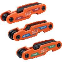 Compact Folding Hex Key Set, 25 Pcs., Metric & Imperial/Torx&reg; Absolute Business Supply