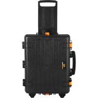 Mallette &agrave; outils roulante, portable et robuste, 18-3/5" la x 24-3/5" p x 11-1/2" h, Noir Absolute Business Supply