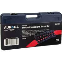 SAE Socket Set, 29 Pcs, Impact, 3/4" Drive Size Absolute Business Supply
