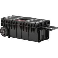 Coffre &agrave; outils roulant long ARX, 31-1/5" x 15-1/5" x 12-7/10", Noir Absolute Business Supply