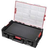 Arx 2X-Large Organizer with Multilayer Foam Inserts, 23" x 15-1/5" x 6-4/5", Black Absolute Business Supply