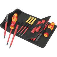 Insulated Screwdriver Set for Slotted Screws, 1000 V, 18 Pcs Absolute Business Supply