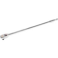 120XP Full Polish Chrome Extra Long Handle Teardrop Ratchet, 1/2" Drive, Ergonomic Handle Absolute Business Supply