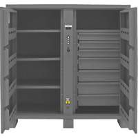 Armoire de rangement pour le chantier, Acier, 59 pi³, Gris Absolute Business Supply