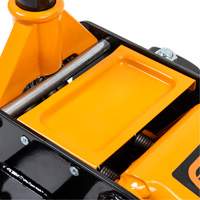 Heavy-Duty Floor Jack, 3 Ton(s) Capacity, 5-1/4" Lowered, 18-1/4" Raised, Manual Hydraulic Absolute Business Supply