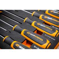 Jeu de tournevis bimat&eacute;riau Torx dans un plateau de rangement en mousse, 10 mcx Absolute Business Supply
