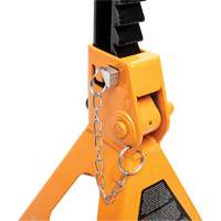 Ratcheting Jack Stand, Locking Pin, 6 tons Capacity, 15-3/4" - 24-1/2" H Absolute Business Supply