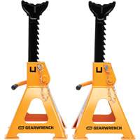 Ratcheting Jack Stand, Locking Pin, 3 tons Capacity, 11-3/4" - 17-1/2" H Absolute Business Supply