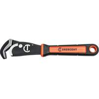 Self-Adjusting Dual Material Pipe Wrench, 1-1/2" Jaw Capacity, 12" Long, Black Oxide Finish, Cushion Handle Absolute Business Supply