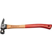Milled-Face Framing Hammer, 22 oz., Wood Handle, 18" L Absolute Business Supply