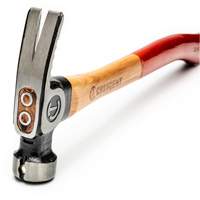 Milled-Face Framing Hammer, 22 oz., Wood Handle, 18" L Absolute Business Supply